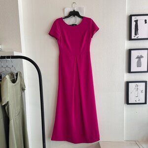 FUCHSIA Crepe Formal Gown Mother of the Bride/Groom